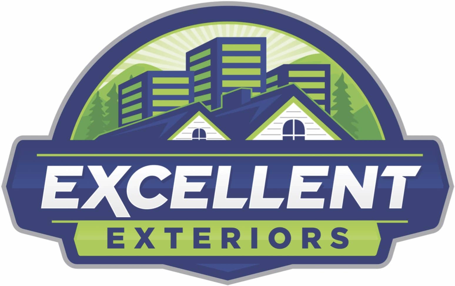 A logo of Excellent Exteriors LLC company