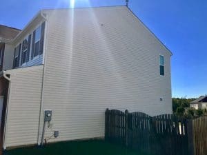 After Residential Power Washing Services