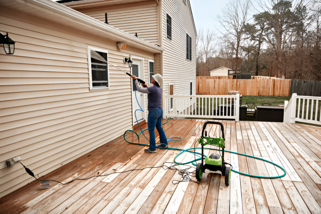 house washing in Fredericksburg, VA